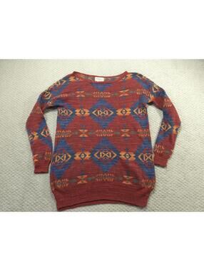Denim Supply Ralph Lauren Sweater Womens Small S Southwestern Navajo Aztec